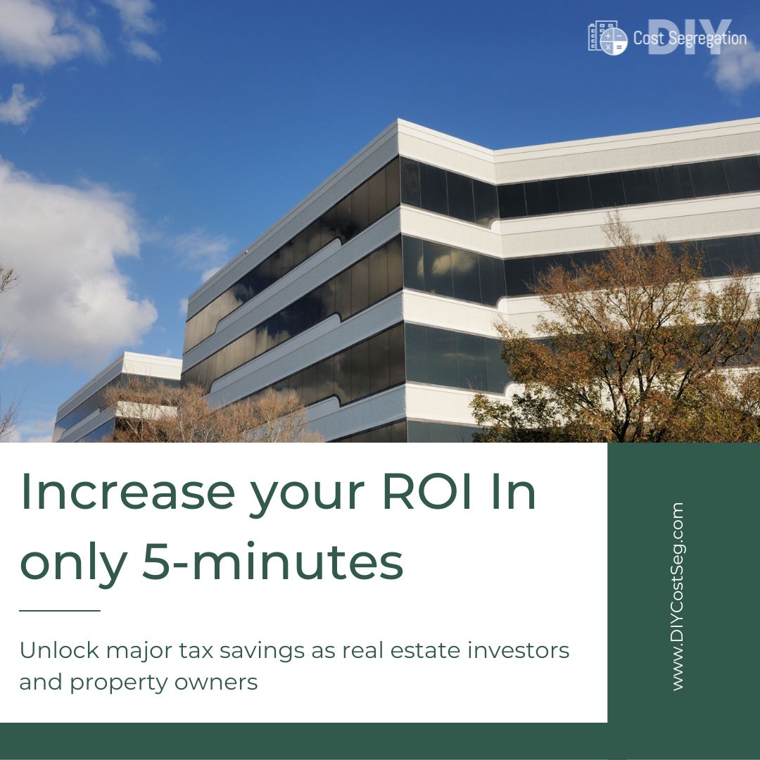 Free Cost Segregation Consultation DIY Cost Seg
