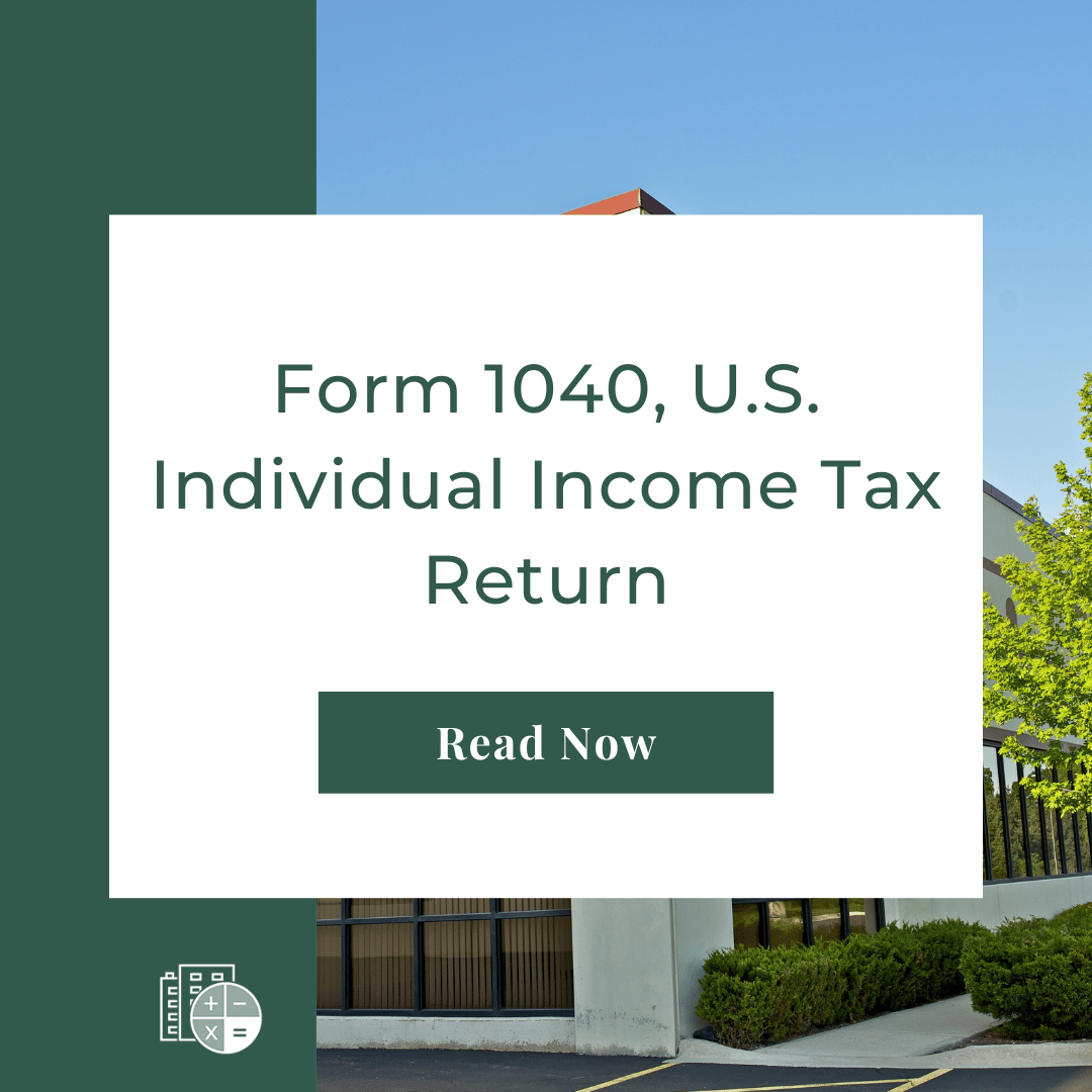 Form 1040, U.S. Individual Income Tax Return