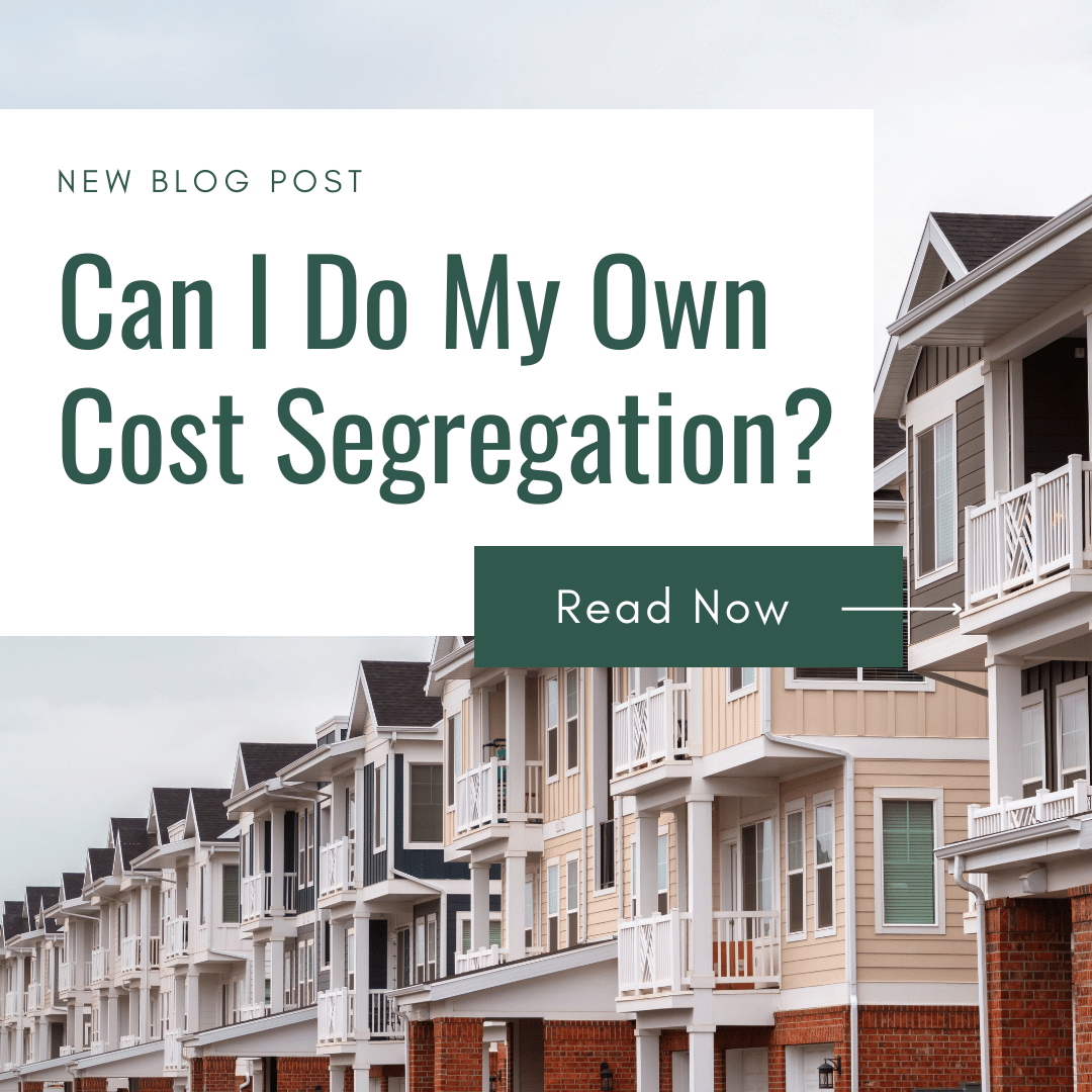 Can I Do My Own Cost Segregation?